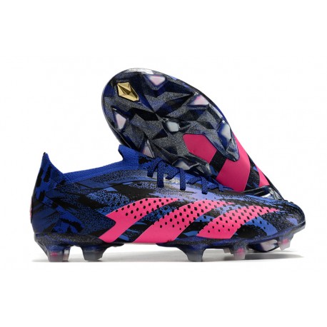 adidas Predator Accuracy.1 Low FG Lucid Blue Team Real Magenta Svart