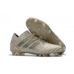 adidas Nemeziz Messi 17.1 FG Fotbollsskor - Vit Oro