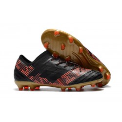 adidas Nemeziz Messi 17.1 FG Fotbollsskor - Svart Röd Oro