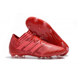 adidas Nemeziz Messi 17.1 FG Fotbollsskor - Röd Rosa