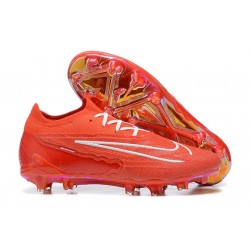 Neymar Nike HyperVenom Phantom 3 Elite FG - Röd Svart