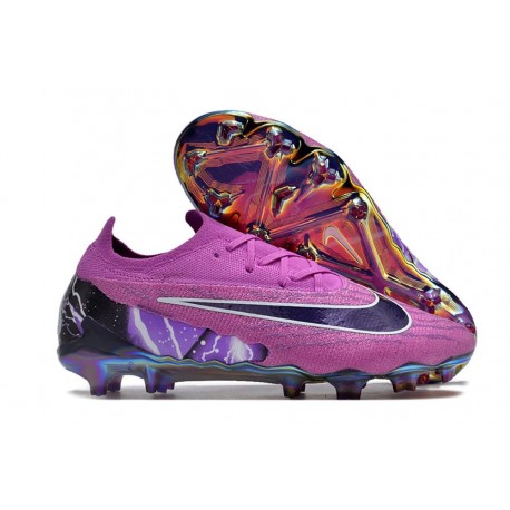 Fotbollsskor Nike Phantom GX Elite FG Lila Svart