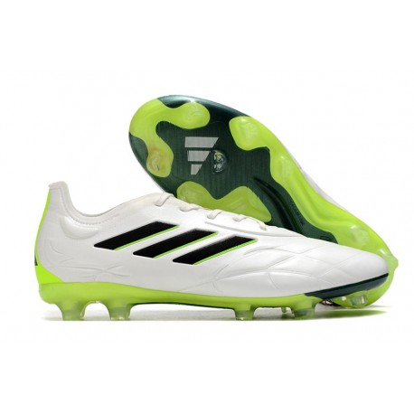 adidas Copa Pure.1 FG Fotbollsskor Crazyrush - Vit Svart Lucid Lemon