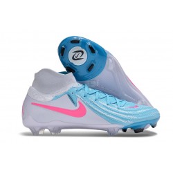 Fotbollsskor Nike Phantom Luna 2 Elite FG Blå Vit Rosa