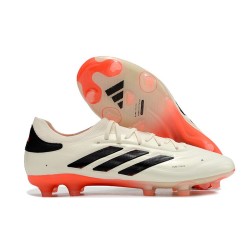 adidas Copa Pure 2+ Elite FG Solar Energy - Vit Svart Röd