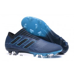 adidas Nemeziz Messi 17+ FG/AG Fotbollsskor Blå Svart