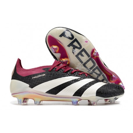 Adidas Predator 24 Elite FG Svart Vit Lila