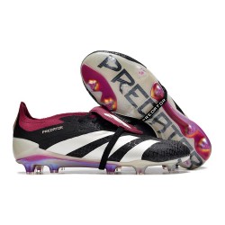 adidas Predator Elite Fold-over Tongue FG Svart Vit Lila