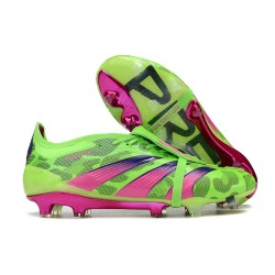 adidas Predator Elite Fold-over Tongue FG Generation Pred Grön Rosa Lucid Lemon LIMITED EDITION