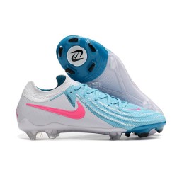 Nike Phantom Luna II L Elite FG Blå Vit Rosa