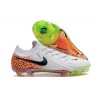 Fotbollsskor Nike Phantom GX Elite FG Vit Svart Orange