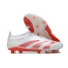 Adidas Predator Elite Laceless FG Fotbollsskor Vit Röd 