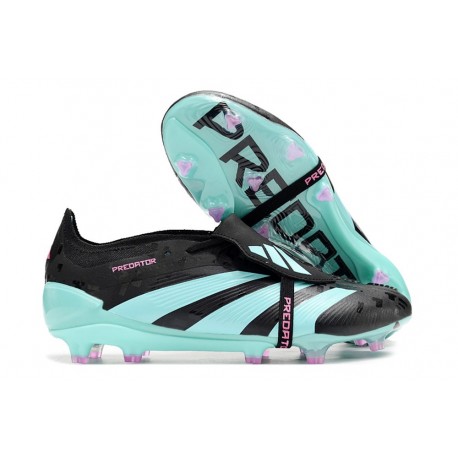 adidas Predator Elite Fold-over Tongue FG Svart Blå