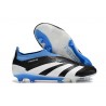 Adidas Predator Elite Laceless FG Fotbollsskor Svart Vit Blå