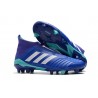 adidas Predator 18+ FG Fotbollsskor Herr 2018 - Blå Vit adidas Predator 18+ FG Fotbollsskor Herr 2018 -