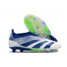 Adidas Predator Elite Laceless FG Fotbollsskor Vit Blå Grön