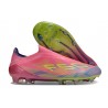 Fotbollsskor Adidas F50 Elite LL FG Rosa Gul Lila