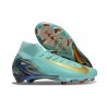 Nike Zoom Mercurial Superfly 10 Elite FG Blå Guld