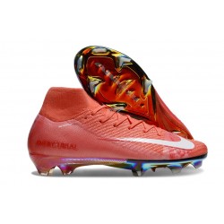 Nike Zoom Mercurial Superfly 10 Elite FG Röd Vit