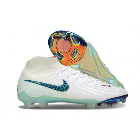 Fotbollsskor Nike Phantom Luna 2 Elite FG Vit Grön