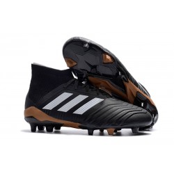 adidas Predator 18.1 FG Fotbollsskor - Svart Vit Guld