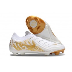 Nike Phantom Luna II L Elite FG Vit Guld
