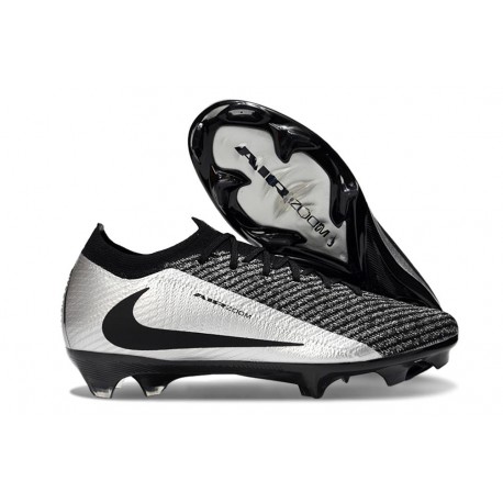 Fotbollsskor Nike Mercurial Vapor XVI Elite FG Svart Silver