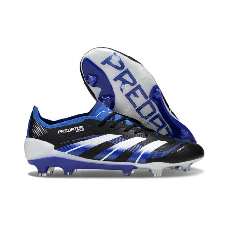 Fotbollsskor Adidas Predator 2025 Elite FG Svart Blå Vit