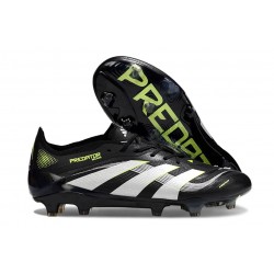 Fotbollsskor Adidas Predator 2025 Elite FG Svart Vit Gul