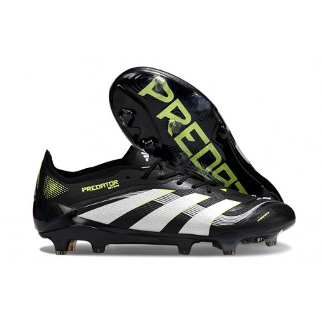 Fotbollsskor Adidas Predator 2025 Elite FG Svart Vit Gul