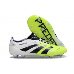 Fotbollsskor Adidas Predator 2025 Elite FG Vit Svart Gul