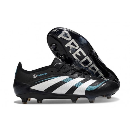 Fotbollsskor Adidas Predator 2025 Elite FG Svart Vit Blå