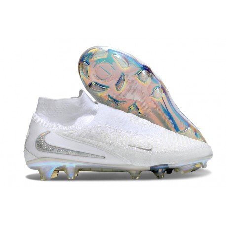 Fotbollsskor Nike Phantom 6 High Elite Fg Vit
