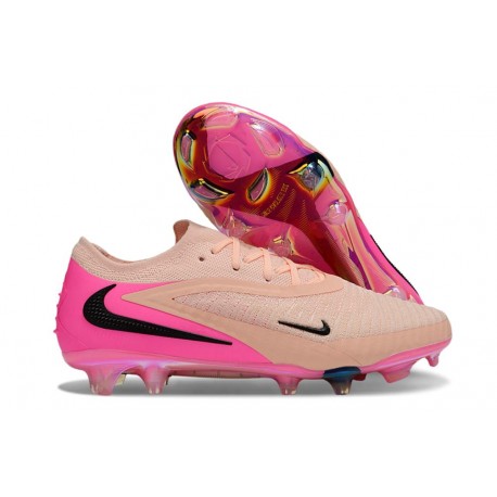 Nike Phantom 6 Low Elite Fg Rosa Svart