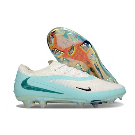 Nike Phantom 6 Low Elite Fg Vit Grön