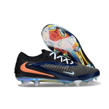 Nike Phantom 6 Low Elite Fg Svart Orange