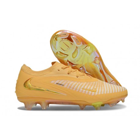 Nike Phantom 6 Low Elite Fg Gul Guld