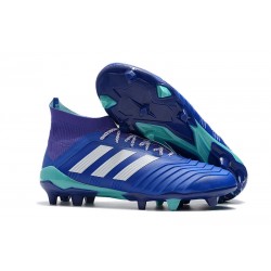 adidas Predator 18.1 FG Fotbollsskor - Blå Vit