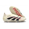 adidas Predator Elite Snörfria FG Beige Svart Röd