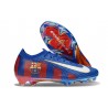 Fotbollsskor Nike Mercurial Vapor XVI Elite FG Barcelona Blå Vit Röd