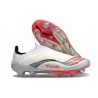 Fotbollsskor för Män adidas F50 + Snörlösa FG X Messi Vit Silver Röd