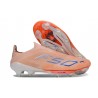 Fotbollsskor för Män adidas F50 + Snörlösa FG Orange Blå