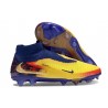 Fotbollsskor Nike Phantom 6 High Elite Fg Gul Blå Guld
