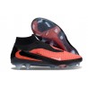 Fotbollsskor Nike Phantom 6 High Elite Fg Röd Svart
