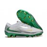 Nike Phantom 6 Low Elite Fg Vit Silver Grön