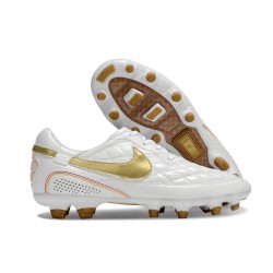Nike Tiempo legend 10 Elite FG Ronaldo Vit Guld