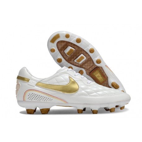 Nike Tiempo legend 10 Elite FG Ronaldo Vit Guld