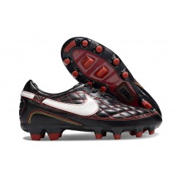 Nike Tiempo legend 10 Elite FG Ronaldo Svart Röd Vit