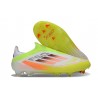 adidas F50 Elite Snörfria FG Vit Gul Orange