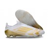 adidas F50 Elite Snörfria FG Vit Guld
